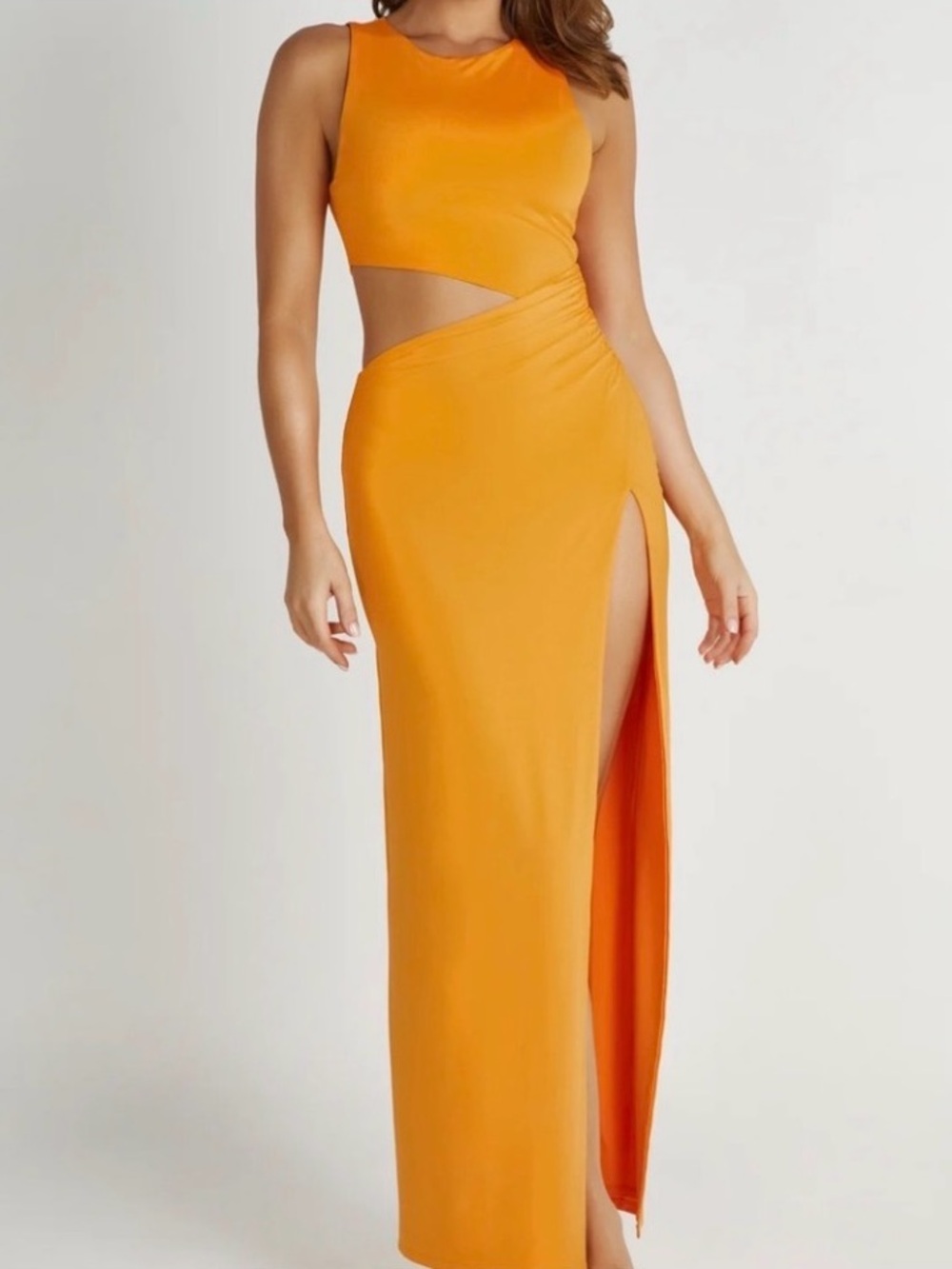 Meshki Vienna Orange Maxi Dress